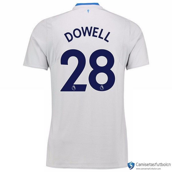 Camiseta Everton Segunda equipo Dowell 2017-18